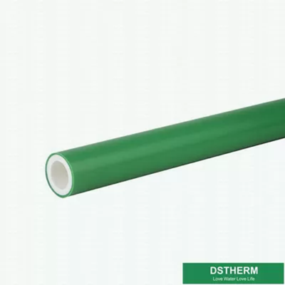 Sanitary Green Plastic Water Pipe No Pollution For Central Heating Systems