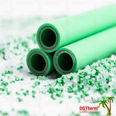 75mm Diameter PPR Fiberglass Composite Pipe Non - Toxic Din 8077 Standard