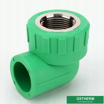 90 Degree Female Threaded Coupling Heat Preservation With Green  White  Oem Color