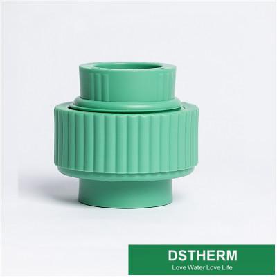 PPR Plastic Union , Plastic Pipe Fittings For Industrial Liquids Transportation