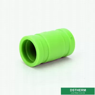 Green Reducing PPR Pipe Fittings Ppr Union Coupling For Hot Water Supply