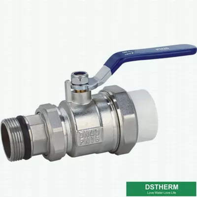 Corrosion Resistant Sanitary Brass Male Union Ball Valve