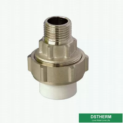 ISO Standard DZR Nickel Plated Heavier Type Customized Female Union For Ppr Fittings