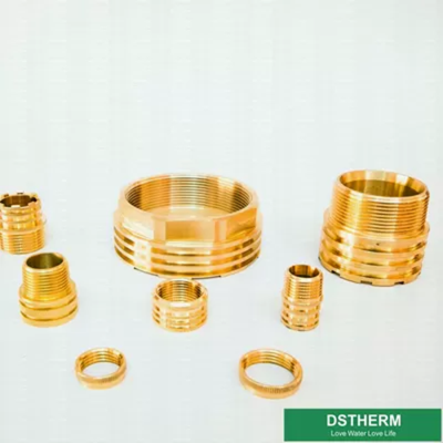 CPVC Fittings Customized Designs Female Brass Inserts Lighter Weight