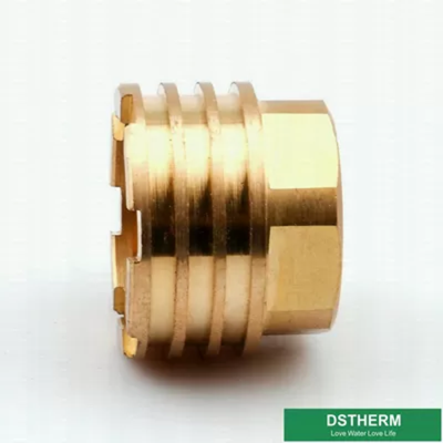 Customized Designs Precise Inserts Female Brass Inserts For Ppr Fittings