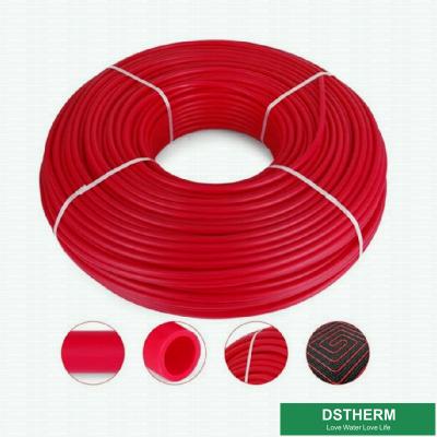 Flexible Pex Heating Pipe Orange Color Dn16 - 32mm With Smooth Inner Wall