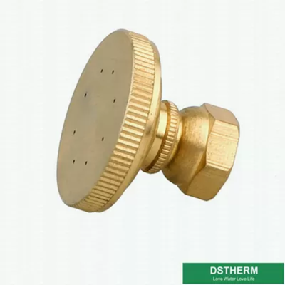 Customized Brass Garden Fittings 360 Degrees Adjustable Brass Water Fine Mist Sprayer Hose Nozzle