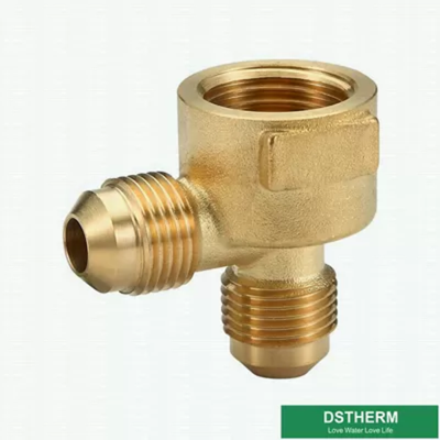 BSPT Forged Brass Flared Fittings 45 Degree Npt Flare Fitting