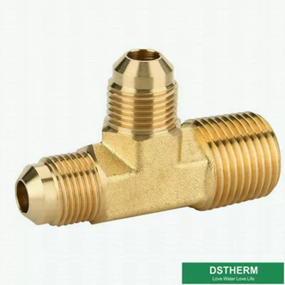 Flare Fitting Male Reducing Pipe Branch Tee Fitting T Shape Pipe Fitting Flare Fitting For Refrigeration