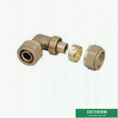 Equal Threaded PEX Brass Fittings Female Threaded For Copper Tube