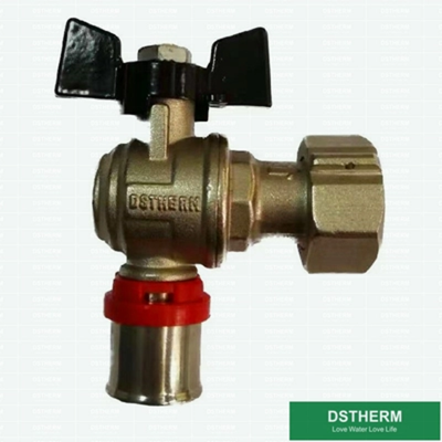 Brass Union Check Valve With Press Connector PN25 Ball Valve