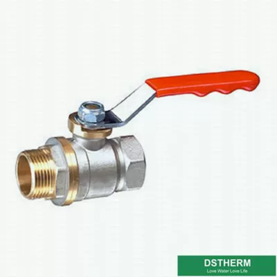 Forged Brass Ball Valve High Pressure Steel Handle Male Female Threaded Brass Ball Valve