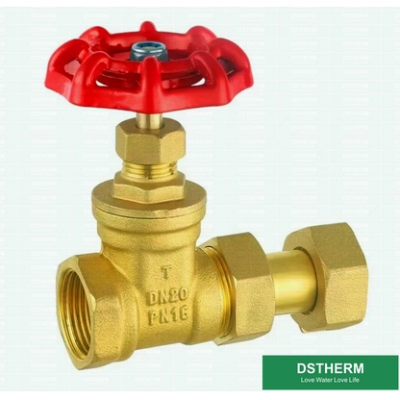 Flexible Brass Gate Valve Ball Check Valve With Union Connection