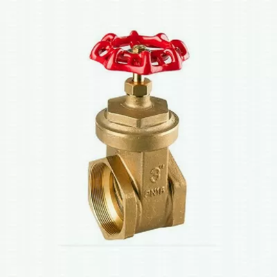 3 Inch Red Cast Iron Handle Customized 200 WOG BSPT NPT Big Style Brass Gate Valve