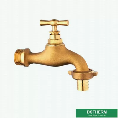 Original Brass Color Garden Tap Brass Bibcock Valve Water Tap For Washing Machines