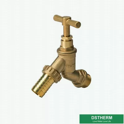 Hose Bibcock Tap Garden Brass Water Pipe Fittings Customized Brand Heavier Type Tap Garden Bibcock