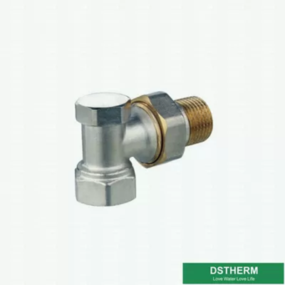 Straight Female Elbow Brass Thermostatic Radiator Valve