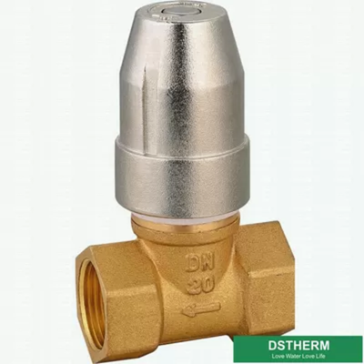 Thread Brass Tee Brass Thermostatic Radiator Valve