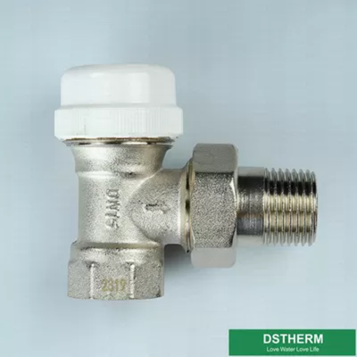 Customized Brass Color Heavier Weight Balancing Safety Traditional Male Thermostatic Radiator Valve