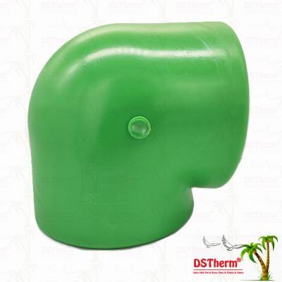 PPR 90 Degrees Elbow For Piping System PN25 DN160 High Temperature Resistance