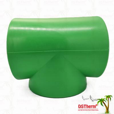 PPR Equal Tee For Piping System PN25 DN160 High Durability Eco Conscious