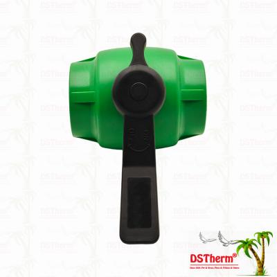 PPR Full Bore Fast Flow Ball Valve With Brass Cartridge For PPR Pipe 20-63MM Customizable