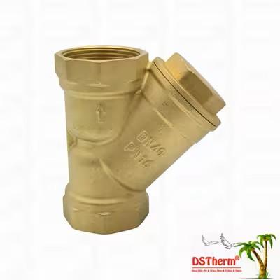 Brass Y‑Type Filter Valve Corrosion-Resistant Strainer For Water DN15-50